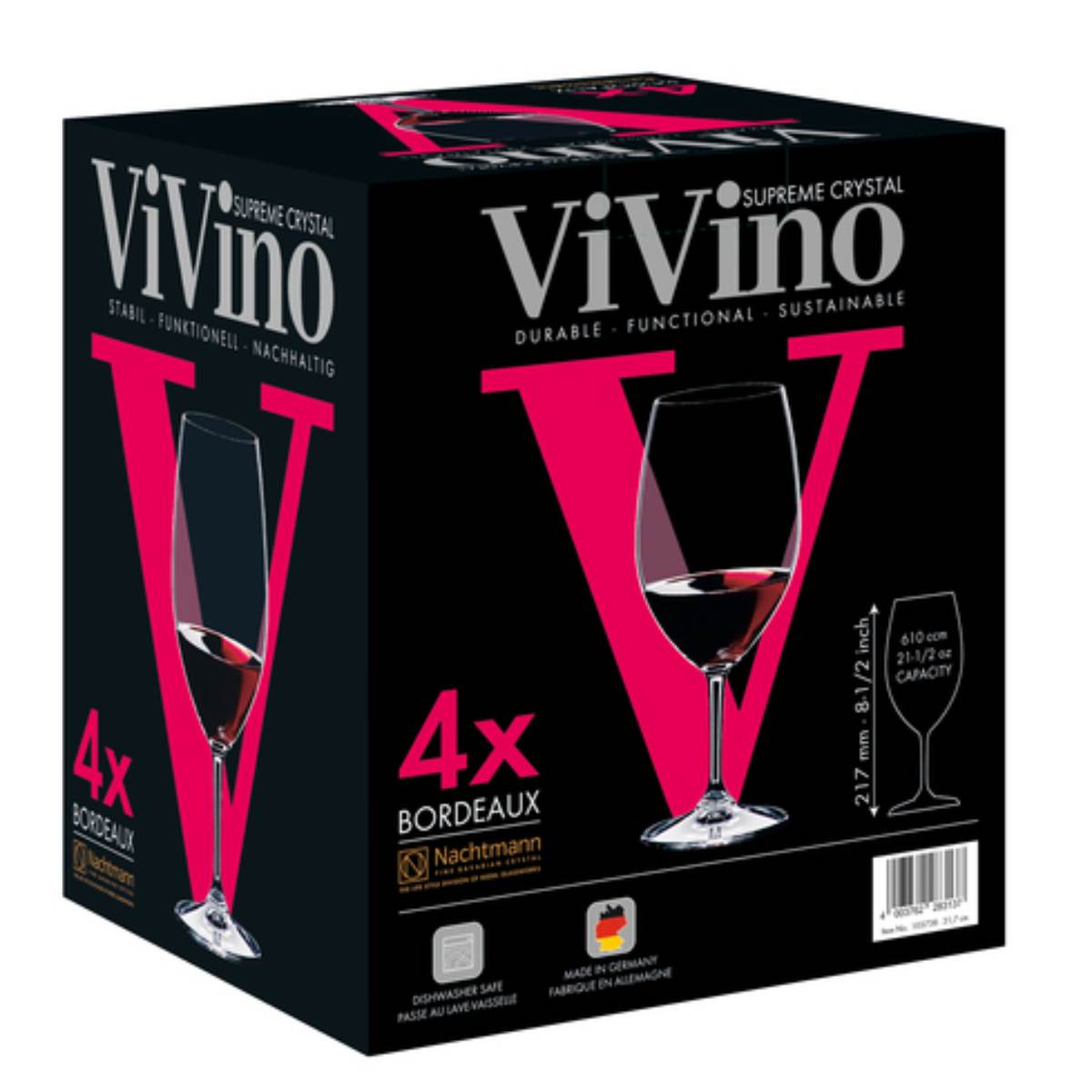 Nachtmann ViVino Bordeaux Set of 4 image number null